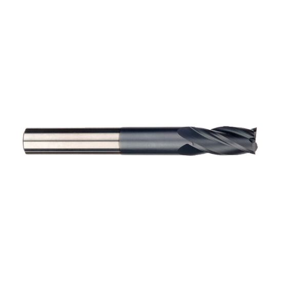 Picture of IMCO 34136 DIA 3/8 SH 0.3750 LOC 1.7500 OAL 4.00 End Mill Standard Flute Standard Helix Carbide Uncoated Single End Square Sharp General Purpose