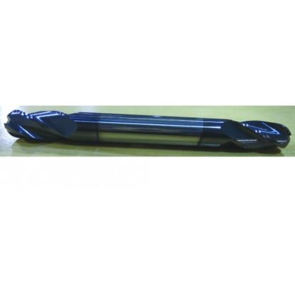 Picture of HTC 217-2750 DIA 3/4 SH 0.7500 LOC 1.50 OAL 6.00 End Mill Standard Flute Standard Helix Carbide AlTiN Double End Ball Nose