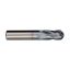 Picture of IMCO 34540 DIA 5/8 SH 0.6250 LOC 1.2500 OAL 3.50 End Mill Standard Flute Standard Helix Carbide TiCN Single End Ball Nose General Purpose