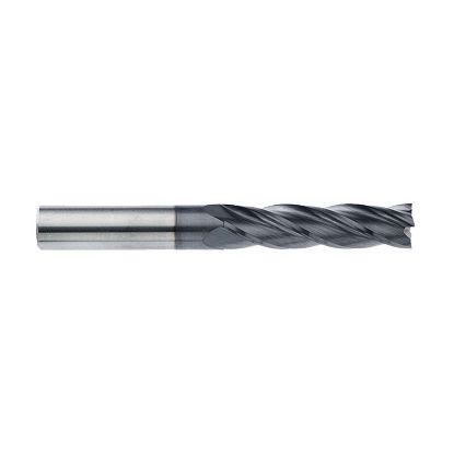Picture of IMCO 37735 DIA 1/2 SH 0.50 LOC 2.00 OAL 4.00 End Mill Standard Flute Standard Helix Carbide AlTiN Single End Square Sharp General Purpose