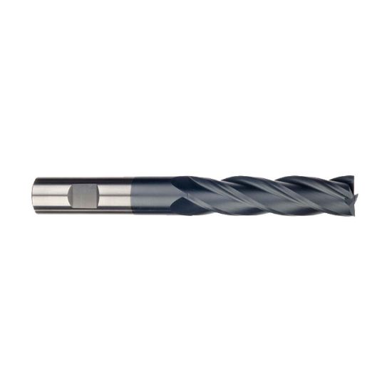 Picture of IMCO 39178 DIA 3/4 SH 0.7500 LOC 3.00 OAL 6.00 End Mill Standard Flute Standard Helix Carbide AlTiN Single End Square Sharp General Purpose