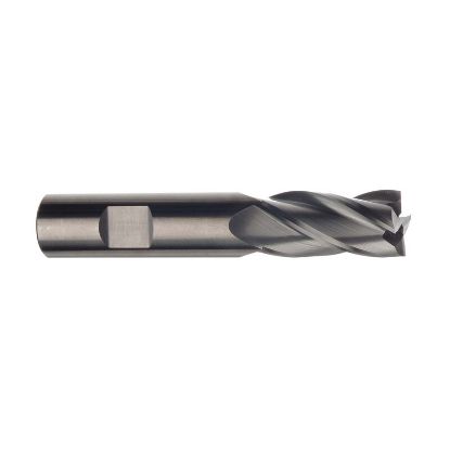 Picture of IMCO 39765 DIA 5/8 SH 0.6250 LOC 1.2500 OAL 3.50 End Mill Standard Flute Standard Helix Carbide Uncoated Single End Square Sharp General Purpose