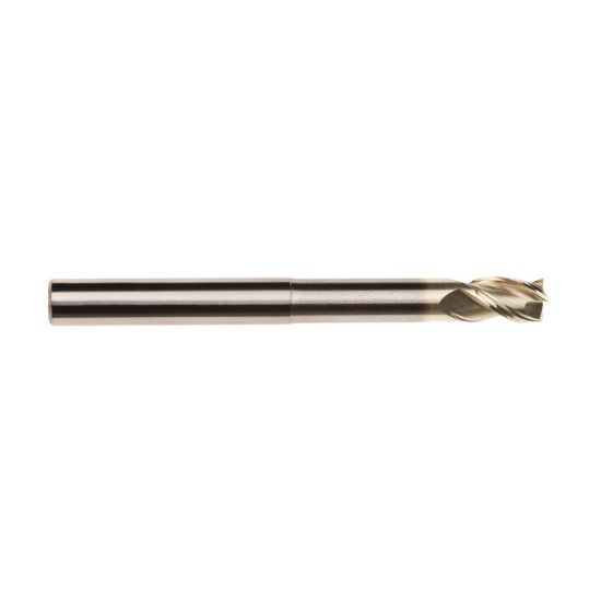Picture of IMCO 61207 DIA 3/4 SH 0.7500 LOC 1.00 OAL 6.00 End Mill Standard Flute High Helix Carbide Uncoated Single End Corner Radius 0.0300 0.76MM Streaker Mill
