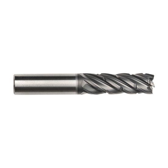 Picture of IMCO 61439 DIA 3/4 SH 0.7500 LOC 1.8750 OAL 4.50 End Mill Standard Flute Standard Helix Carbide TAC Single End Corner Radius 0.0300 0.76MM Pow-R-Path Mill