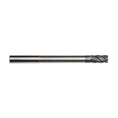 Picture of IMCO 61653 DIA 1/2 SH 0.50 LOC 0.7500 OAL 6.00 End Mill Standard Flute Standard Helix Carbide TAC Single End Corner Radius 0.0300 0.76MM Pow-R-Path Mill
