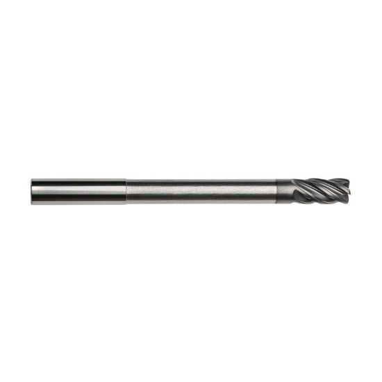 Picture of IMCO 61653 DIA 1/2 SH 0.50 LOC 0.7500 OAL 6.00 End Mill Standard Flute Standard Helix Carbide TAC Single End Corner Radius 0.0300 0.76MM Pow-R-Path Mill