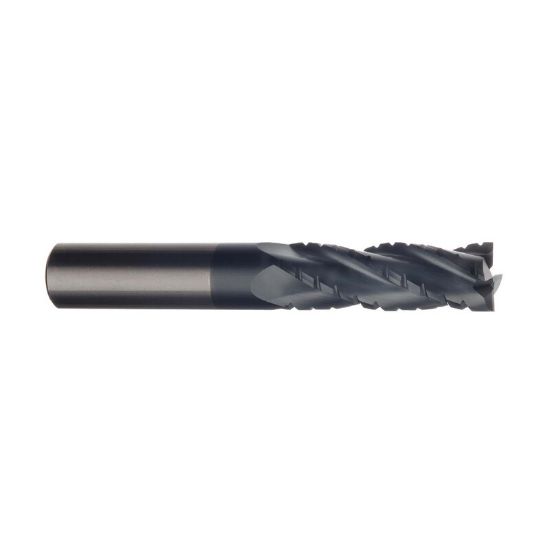 Picture of IMCO 30434 DIA 1/2 SH 0.50 LOC 2.00 OAL 4.00 End Mill Carbide AlTiN Single End Square Sharp Spector R/F Mill