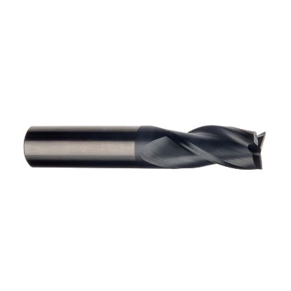 Picture of IMCO 30897 DIA 1MM SH 0.1181 LOC 0.0787 OAL 1.4961 End Mill Standard Flute Standard Helix Carbide AlTiN Single End Square Sharp General Purpose