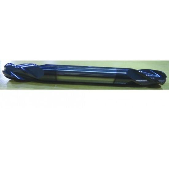 Picture of HTC 217-4750 DIA 3/4 SH 0.7500 LOC 1.50 OAL 6.00 End Mill Standard Flute Standard Helix Carbide AlTiN Double End Ball Nose