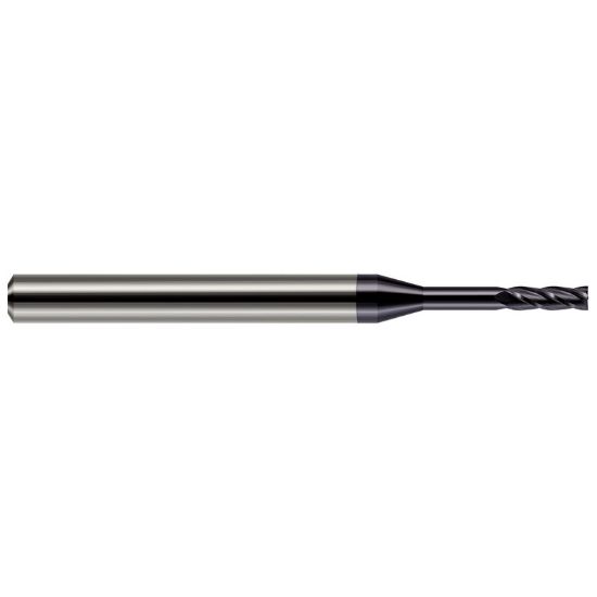 Picture of HARVEY Tool 76470-C3 .070 DIA Carbide LG RCH EM-4 FL AlTiN End Mill Standard Flute Standard Helix Carbide AlTiN Single End Square Sharp