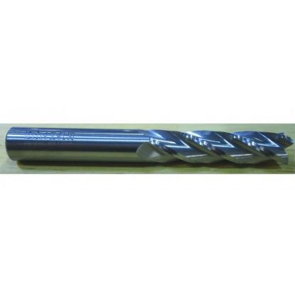 Picture of HTC 150-4750 DIA 3/4 SH 0.7500 LOC 2.2500 OAL 5.00 End Mill Standard Flute Standard Helix Carbide Uncoated Single End Square Sharp
