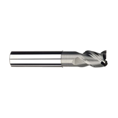 Picture of IMCO 33125 DIA 3/4 SH 0.7500 LOC 1.00 OAL 5.00 End Mill Standard Flute High Helix Carbide Uncoated Single End Square Sharp Streaker Mill