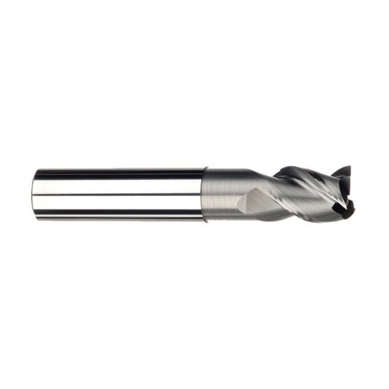 Picture of IMCO 33125 DIA 3/4 SH 0.7500 LOC 1.00 OAL 5.00 End Mill Standard Flute High Helix Carbide Uncoated Single End Square Sharp Streaker Mill