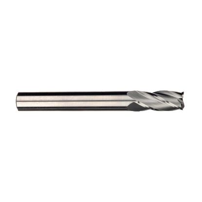 Picture of IMCO 34132 DIA 1/2 SH 0.50 LOC 3.00 OAL 6.00 End Mill Standard Flute Standard Helix Carbide Uncoated Single End Square Sharp General Purpose