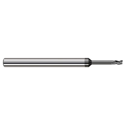 Picture of HARVEY Tool 934908-C4 .125 DIA Carbide STB FL 7x RCH EM, DIAMOND End Mill Standard Flute Standard Helix Carbide Diamond Single End Square Sharp