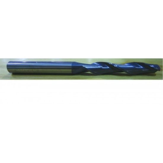 Picture of HTC 185-2107 DIA 1 SH 1.00 LOC 4.00 OAL 7.00 End Mill Standard Flute Standard Helix Carbide AlTiN Single End Ball Nose
