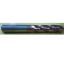 Picture of HTC 159-4312 DIA 5/16 SH 0.3125 LOC 1.1250 OAL 3.00 End Mill Standard Flute Standard Helix Carbide TiCN Single End Ball Nose