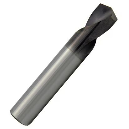 Picture of ICE-ECO-075-2-4-15-90-RND-TiALN-R DIA 3/4 SH 0.7500 LOC 1.50 OAL 4.00 Spot Drill Carbide TiAlN Single End Spot Drill 90.0° Blue