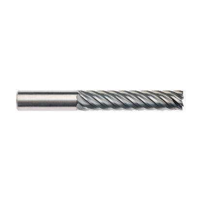 Picture of IMCO 63545 DIA 1/2 SH 0.50 LOC 2.2500 OAL 4.00 End Mill Standard Flute Standard Helix Carbide AlCrN Single End Corner Radius 0.1250 3.18MM Pow-R-Path Mill