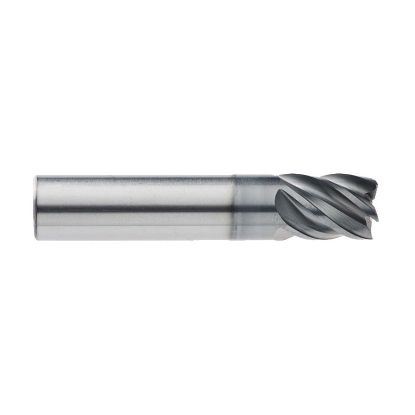 Picture of IMCO 65469 DIA 3/4 SH 0.7500 LOC 1.6250 OAL 4.00 End Mill Standard Flute Standard Helix Carbide AlCrN Single End Corner Radius 0.2500 6.35MM enDURO Mill