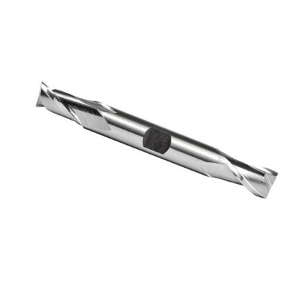 Picture of ICE-ECO-0625-2-35-06875-SQ-WLDN-TiALN-DE-S DIA 5/8 SH 0.6250 LOC 0.6875 OAL 3.50 End Mill Standard Flute Standard Helix Carbide TiAlN Double End Square Sharp Blue