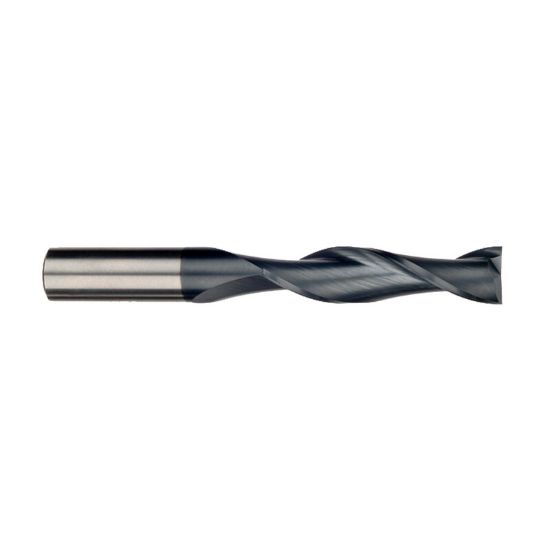 Picture of IMCO 36610 DIA 1/8 SH 0.1250 LOC 0.7500 OAL 2.2500 End Mill Standard Flute Standard Helix Carbide AlTiN Single End Square Sharp General Purpose