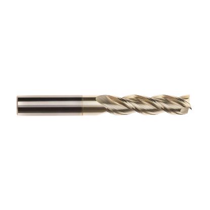 Picture of IMCO 61058 DIA 1/2 SH 0.50 LOC 1.50 OAL 3.50 End Mill Standard Flute High Helix Carbide Uncoated Single End Corner Radius 0.1250 3.18MM Streaker Mill