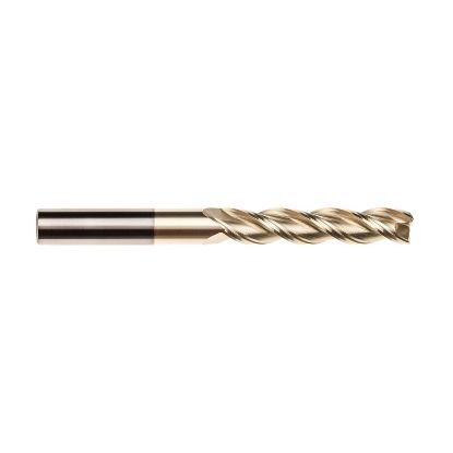 Picture of IMCO 61065 DIA 1/2 SH 0.50 LOC 2.50 OAL 5.00 End Mill Standard Flute High Helix Carbide Uncoated Single End Corner Radius 0.0300 0.76MM Streaker Mill