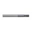 Picture of IMCO 69143 DIA 4MM SH 0.1575 LOC 0.2756 OAL 1.9685 End Mill Standard Flute High Helix Carbide AlTiN Single End Corner Radius 0.0118 0.30MM Omega-6 Mill