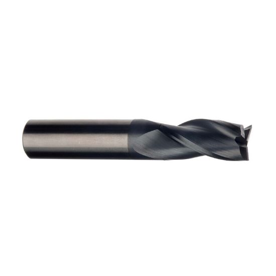 Picture of IMCO 62458 DIA 2MM SH 0.1181 LOC 0.2480 OAL 1.4961 End Mill Standard Flute Standard Helix Carbide AlTiN Single End Square Sharp General Purpose