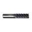 Picture of IMCO 62838 DIA 1/4 SH 0.2500 LOC 0.7500 OAL 2.50 End Mill Carbide TiAlN Single End Corner Radius 0.0300 0.76MM Omega-6 Mill