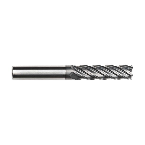 Picture of IMCO 61588 DIA 3/4 SH 0.7500 LOC 2.6250 OAL 5.00 End Mill Standard Flute Standard Helix Carbide TAC Single End Corner Radius 0.1250 3.18MM Pow-R-Path Mill