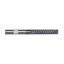 Picture of IMCO 69260 DIA 5/8 SH 0.6250 LOC 2.6250 OAL 5.00 End Mill Standard Flute High Helix Carbide AlTiN Single End Corner Radius 0.0600 1.52MM Omega-6 Mill