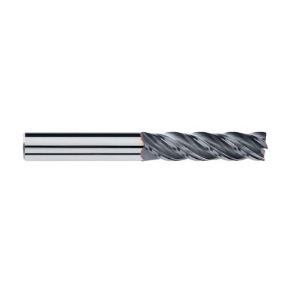 Picture of IMCO 63425 DIA 1/4 SH 0.2500 LOC 1.50 OAL 4.00 End Mill Standard Flute Variable Helix Carbide AlTiN Single End Corner Radius 0.0200 0.51MM Pow-R-Feed Mill