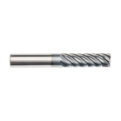 Picture of IMCO 63651 DIA 3/4 SH 0.7500 LOC 1.50 OAL 4.00 End Mill Standard Flute Standard Helix Carbide AlCrN Single End Corner Radius 0.0600 1.52MM Pow-R-Path Mill