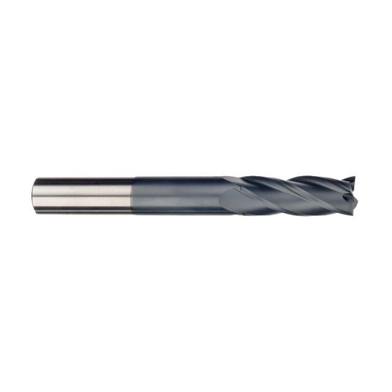 Picture of IMCO 31150 DIA 1/2 SH 0.50 LOC 1.50 OAL 6.00 End Mill Standard Flute Standard Helix Carbide AlTiN Single End Square Sharp General Purpose