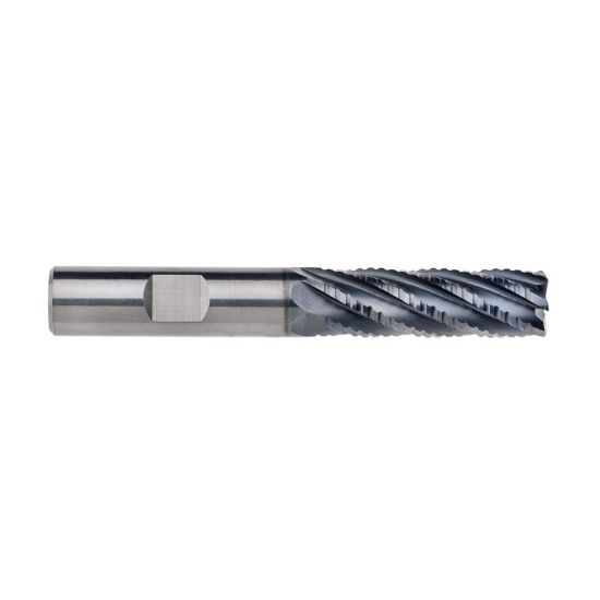 Picture of IMCO 68744 DIA 1/2 SH 0.50 LOC 1.6250 OAL 3.50 End Mill Standard Flute Standard Helix Carbide AlCrN Single End Corner Radius 0.0300 0.76MM INCONEX End Mill