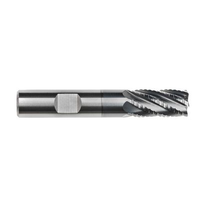 Picture of IMCO 68752 DIA 3/4 SH 0.7500 LOC 1.6250 OAL 4.00 End Mill Standard Flute Standard Helix Carbide AlCrN Single End Corner Radius 0.0300 0.76MM INCONEX End Mill