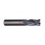 Picture of IMCO 34412 DIA 3/16 SH 0.1875 LOC 0.6250 OAL 2.00 End Mill Standard Flute Standard Helix Carbide TiCN Single End Square Sharp General Purpose