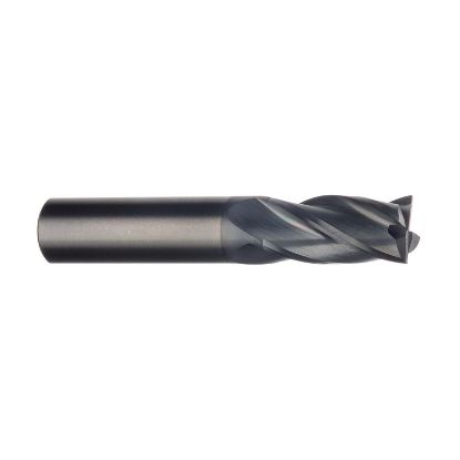 Picture of IMCO 32212 DIA 2.50MM SH 0.1181 LOC 0.3740 OAL 1.496 End Mill Standard Flute Standard Helix Carbide AlTiN Single End Square Sharp General Purpose