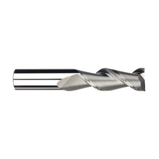 Picture of IMCO 32962 DIA 3/4 SH 0.7500 LOC 2.50 OAL 5.00 End Mill Standard Flute High Helix Carbide Uncoated Single End Square Sharp Streaker Mill