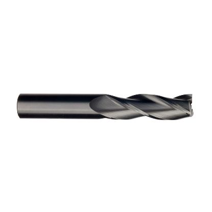 Picture of IMCO 33816 DIA 1/4 SH 0.2500 LOC 0.7500 OAL 2.50 End Mill Standard Flute Standard Helix Carbide Uncoated Single End Square Sharp General Purpose