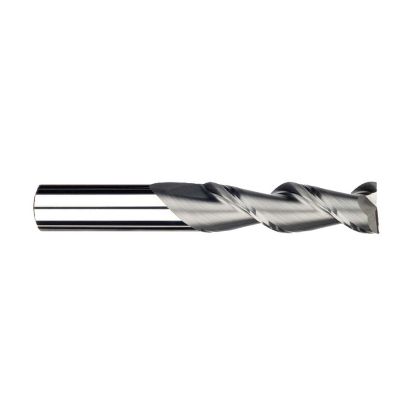 Picture of IMCO 34198 DIA 1/2 SH 0.50 LOC 2.00 OAL 4.00 End Mill Standard Flute High Helix Carbide Uncoated Single End Corner Radius 0.0150 0.38MM Streaker Mill