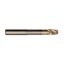 Picture of IMCO 62166 DIA 20MM SH 0.7874 LOC 1.1811 OAL 5.3150 End Mill Standard Flute High Helix Carbide Uncoated Single End Ball Nose Streaker Mill