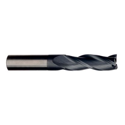 Picture of IMCO 62266 DIA 12MM SH 0.4724 LOC 1.9685 OAL 3.9370 End Mill Standard Flute Standard Helix Carbide AlTiN Single End Square Sharp General Purpose