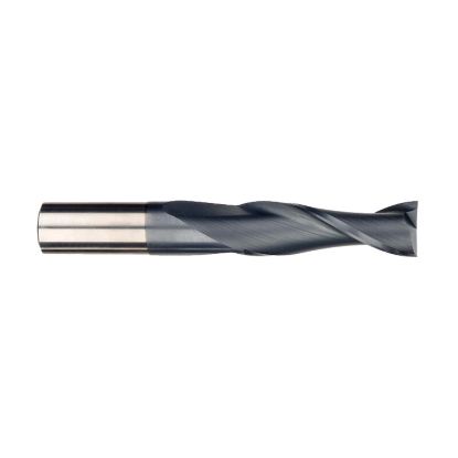 Picture of IMCO 35603 DIA 3/64 SH 0.1250 LOC 0.1406 OAL 1.50 End Mill Standard Flute Standard Helix Carbide AlTiN Single End Square Sharp General Purpose
