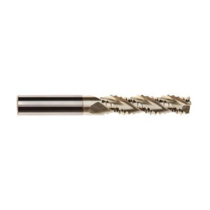 Picture of IMCO 61115 DIA 1/2 SH 0.50 LOC 2.00 OAL 4.00 End Mill Standard Flute High Helix Carbide Uncoated Single End Corner Radius 0.0300 0.76MM Streaker Mill
