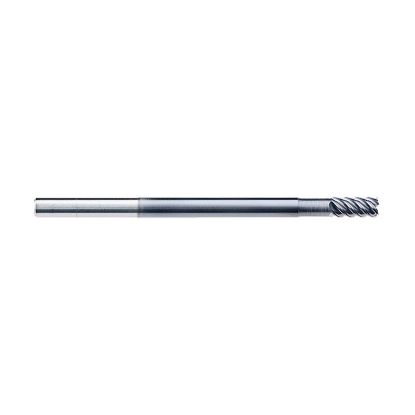 Picture of IMCO 69491 DIA 1/8 SH 0.1250 LOC 0.2500 OAL 2.50 End Mill Standard Flute High Helix Carbide AlTiN Single End Corner Radius 0.0150 0.38MM Omega-6 Mill