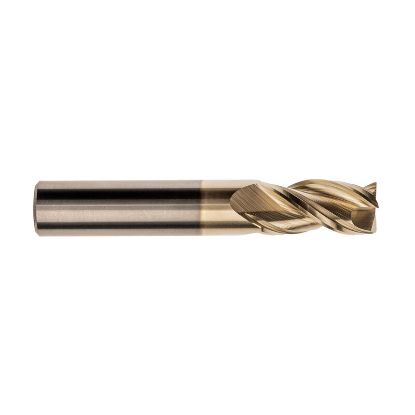 Picture of IMCO 61283 DIA 12MM SH 0.4724 LOC 1.4173 OAL 3.4646 End Mill Standard Flute High Helix Carbide Uncoated Single End Corner Radius 0.0394 1.00MM Streaker Mill