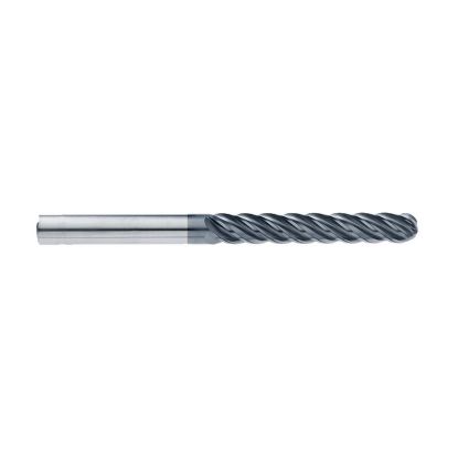 Picture of IMCO 65320 DIA 1/2 SH 0.50 LOC 3.2500 OAL 6.00 End Mill Standard Flute Standard Helix Carbide AlCrN Single End Ball Nose enDURO Mill